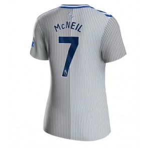Everton Dwight McNeil #7 Tredje Tröja Kvinnor 2023-24 Kortärmad